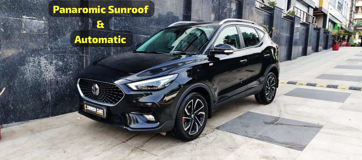 MG  ASTOR- SAVVY 1.3 TURBO AT RED - AUTOMATIC - PANAROMIC SUNROOF - 2023