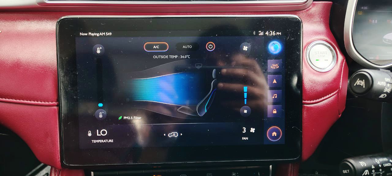 MG  ASTOR- SAVVY 1.3 TURBO AT RED - AUTOMATIC - PANAROMIC SUNROOF - 2023
