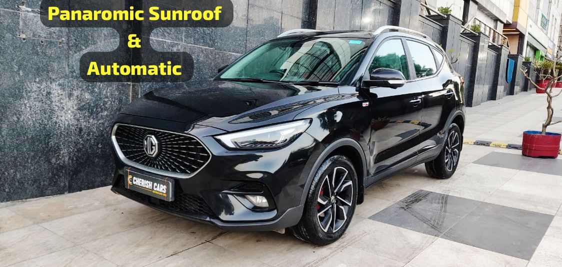 MG  ASTOR- SAVVY 1.3 TURBO AT RED - AUTOMATIC - PANAROMIC SUNROOF - 2023