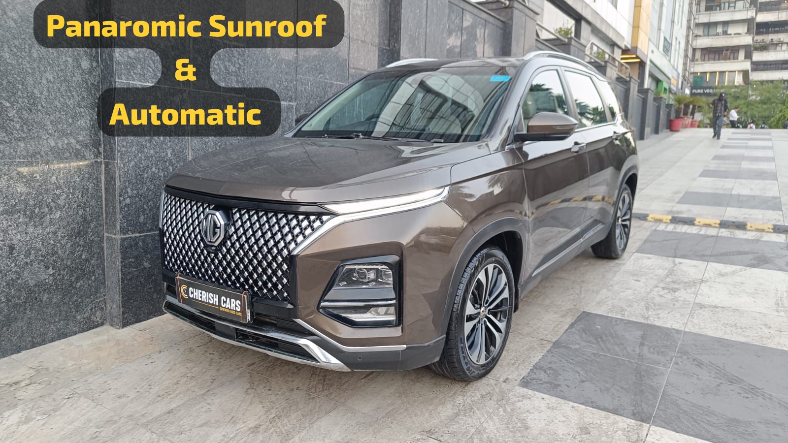 MG HECTOR - SHARP PRO CVT – PANORAMIC SUNROOF - AUTOMATIC - 2023