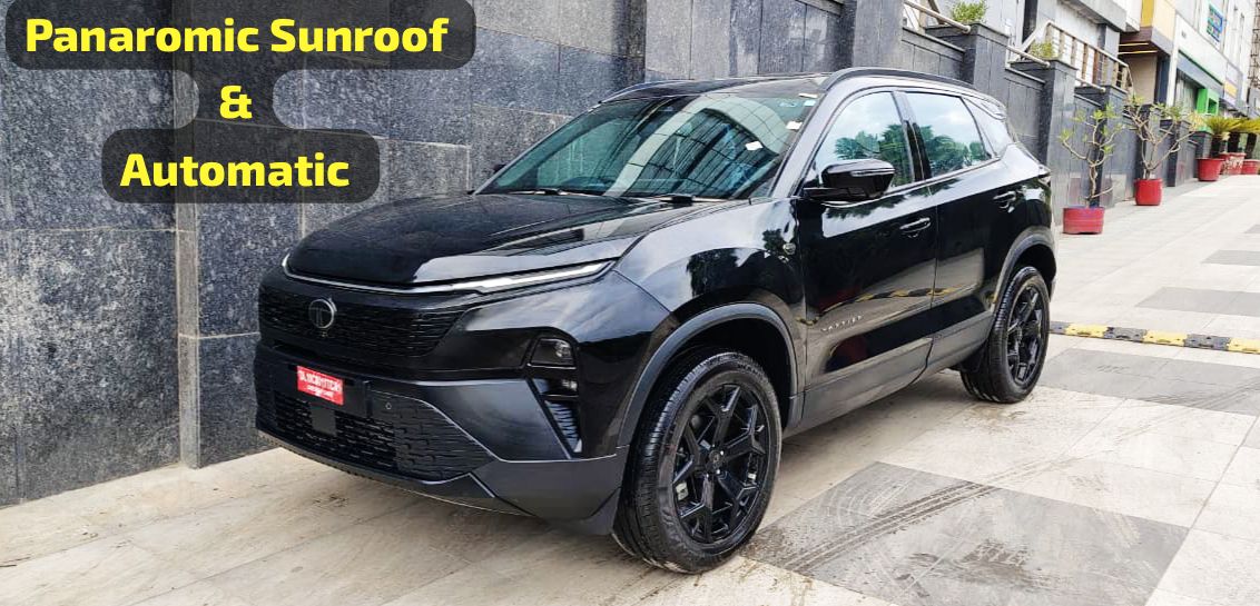 TATA HARRIER - FEARLESS X PLUS DARK EDITION AT - PANAROMIC SUNROOF - AUTOMATIC - 2025 - UNREGISTERED