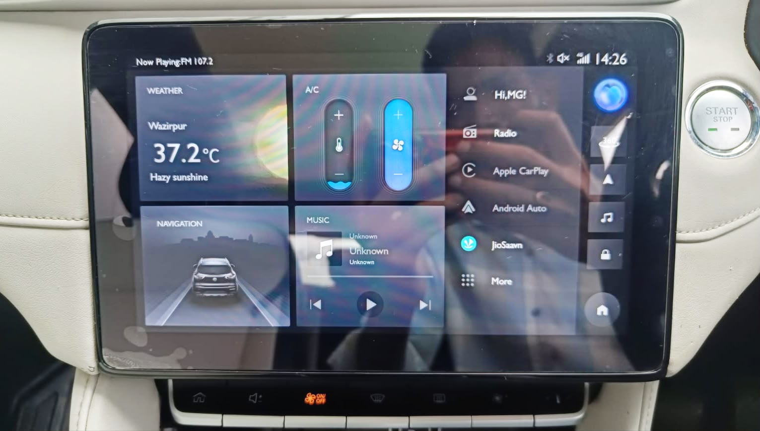 MG  ASTOR- SHARP TECH CVT - AUTOMATIC - PANAROMIC SUNROOF - 2023