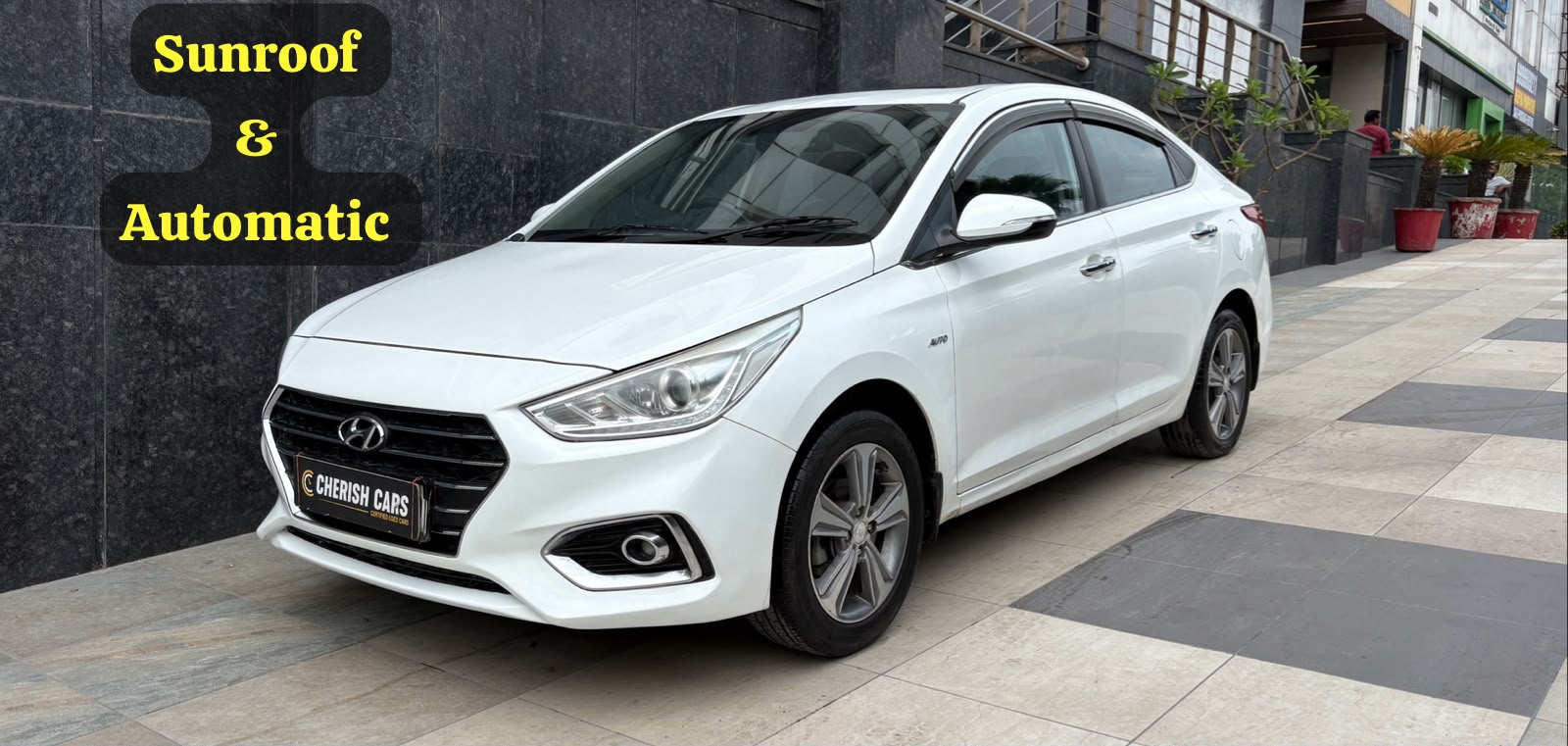 HYUNDAI VERNA- SX OPTIONAL - SUNROOF AUTOMATIC - 2018