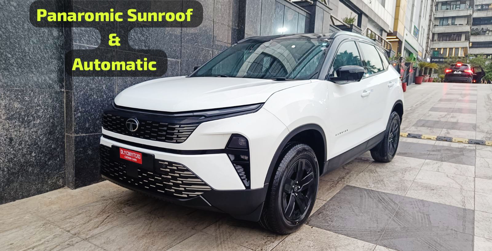 TATA HARRIER - FEARLESS X PLUS AT  - PANAROMIC SUNROOF - AUTOMATIC - UNREGISTERED