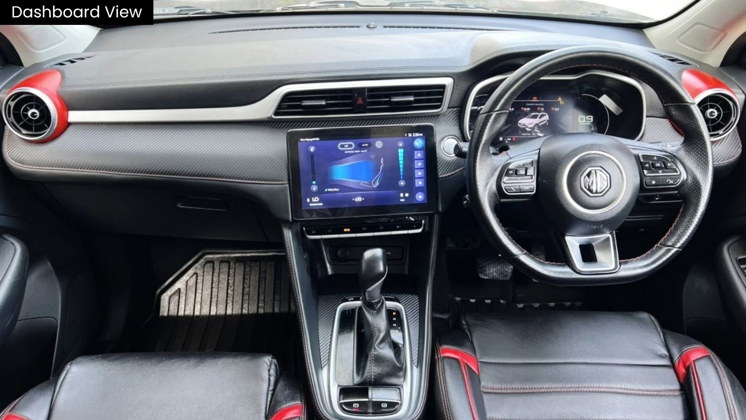 MG ASTOR - BLACK STORM CVT - PANAROMIC SUNROOF - AUTOMATIC - 2023